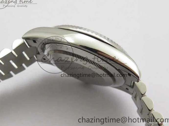 0501 WaterResistant Day Date 40 SS Bp Maker 1:1 Best Edition Tiffany Blue Roman Dial on SS Bracelet A 2549